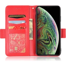 MY Boutique1 Iphone X/xs Kart Yuvaları Tutucu Pu Deri Yan Toka Cüzdan (Yurt Dışından)