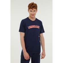 Lumberjack ml Weneg-B 11ID53 4fx Lacivert Erkek Kısa Kol T-Shirt