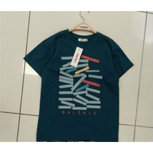 Çikoby Erkek Çocuk Tshirt - Çikobay - Petrol - 9 Yaş - CE30355-PETROL-9 Yaş