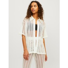 Jack & Jones Kadin Kisa Kollu Krose Gömlek - Ellie