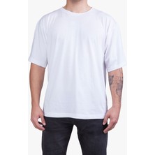 Toytex Unisex Bisiklet Yaka Oversize Casual Basic T-Shirt