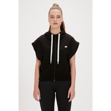 Bad Bear Kelly Siyah Full-Zip Sweatshirt