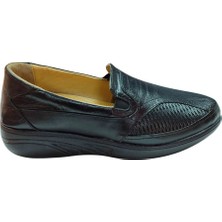 Riverland Z-57 Kadın Siyah Bağsız Ortopedik Casual Ayakkabı