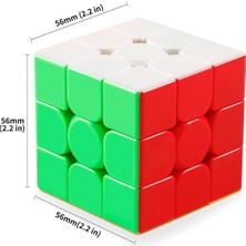 Moyu 3x3 Klasik Cube - Stickersız Akıl Zeka Küp