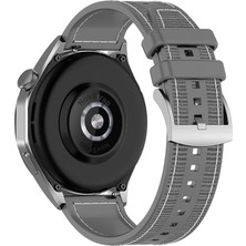 Novstrap Tcl Movetime MT42X MT46X MT43A ile Uyumlu Kordon (20MM) Lansman Kumaş Silikon Kayış