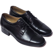 Yetiş Luxury Yetiş Luxuryerkek Tamamen El Yapımı Içi Dışı Hakiki Deri Kösele Taban Rok Erkek Klasik Ayakkabı