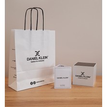 Daniel Klein Exclusive Tüm Fonksiyonları Aktif, Takvimli, Lacivert Deri Kayışlı Erkek Kol Saati