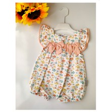 Babydola Balık Desenli Kız Bebek Tulum