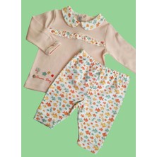 Babydola Balık Desenli Kız Bebek Ikili Takım