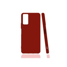 Cepte Aksesuar Samsung Galaxy A03S Uyumlu Kılıf Kamera Korumalı Silikon Zore Biye Arka Kapak