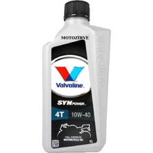 Valvoline Synpower 10W-40 4t Tam Sentetik Motosiklet Yağı 1 Litre