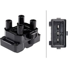 Hella Ateşleme Bobini Frontera A Omega B Vectra A Opel Astra F Calıbra C20XE X22XE Hella 5DA193175-351