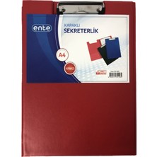 Ente Kapaklı Sekreterlik Kırmızı