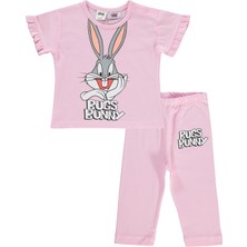 Bugs Bunny Kız Bebek Takım 6-18 Ay Pembe