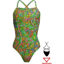 Funkita Minty Mixer Kız Çocuk Mayosu