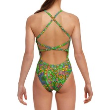 Funkita Minty Mixer Kız Çocuk Mayosu