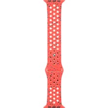 PineApple TR Watch 40MM Kordon Yeni Seri 2023 Krd-02 Uyumlu Strap Kayış Zore Beyaz