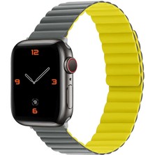 ​​​watch 7 41MM Uyumlu Krd-52 Kordon Zore Siyah-Sarı