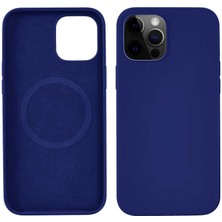 PineApple TR Apple iPhone 13 Pro Uyumlu Zore Silksafe Wireless Kapak-Kırmızı