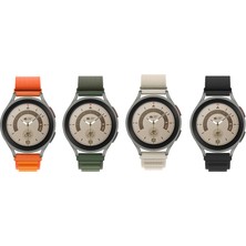 PineApple TR Galaxy Watch 42MM Uyumlu Krd-74 20MM Hasır Kordon Zore Siyah