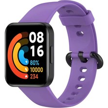 PineApple TR Xiaomi Redmi Watch 2 Lite Uyumlu Klasik Kordon Zore Siyah