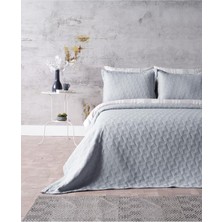 Doqu Home Tek Kişilik Yatak Örtüsü Arya Gri