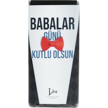 Liva Çikolata Babalar Günü Papyon Tasarım Tablet Çikolata 90 gr