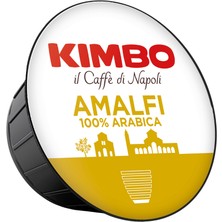 Kimbo Amalfi 100% Arabica Dolce Gusto Uyumlu Kapsül Kahve (16'lı Kutuda)