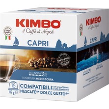 Kimbo Capri Dolce Gusto Uyumlu Kapsül Kahve (16’lı Kutuda)