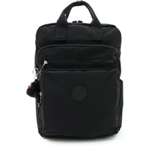 Sanmorris Unisex Suya Dayanıklı Krinkıl Kumaş Çok Gözlü Büyük Boy Laptop Okul ve Sırt Çantası