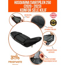 PROOFMOTO Husqvarna Svartpilen 250 (2020 - 2023) Konfor Sele Kılıf