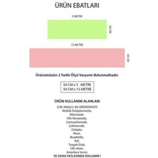 DD HOME Kaymaz Dolap Içi Çekmece Raf Vitrin Örtüsü  01-Dmnmermer