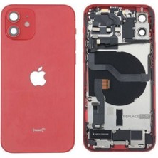 SDT iPhone 12 Full Dolu Kasa - Kırmızı