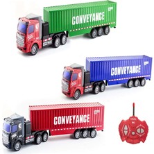 1:48 Uzaktan Kumandalı Şarjlı Tır Renkli Truck