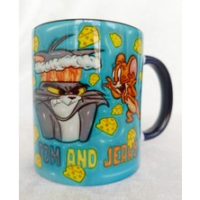 Mugs And Love Kızgın Tom ve Jerry 3D Kupa