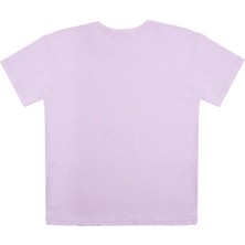 Chandraswear Kız Çocuk Mor Tshirt Baskılı- Wear