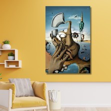 Gaagart Tekli Dikey Kanvas Poliklinik Tablosu Salvador Dali Silüet