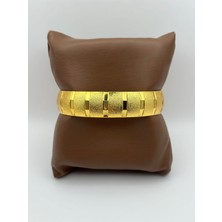 Arnes Jewelry Çelik Altın Kaplama Bilezik