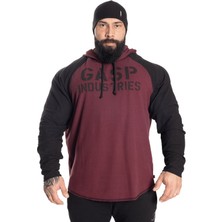 Gasp L/s Thermal Hoodie, Maroon
