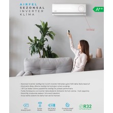 Airfel LTXM71N A++ 24000 BTU Inverter Duvar Tipi Klima