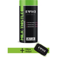 Effive Nutrition Milk Thistle Complex 60 Kapsül - Deve Dikeni,Enginar,Karahindiba Kompleks