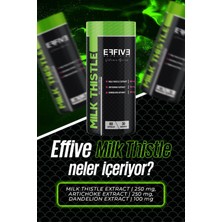 Effive Nutrition Milk Thistle Complex 60 Kapsül - Deve Dikeni,Enginar,Karahindiba Kompleks