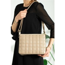 Lamia Shoes Lamia Çapraz Askılı Kapitone Dikişli Günlük Omuz Çantası