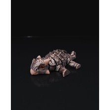 Jurassic Park Bebek Dinozor Oyuncak Jurassic World Ankylosaurus Dinazor Hareketli Oyuncak 13CM