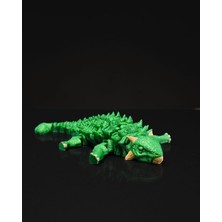 Jurassic Park Yaşlı Dinozor Oyuncak Jurassic World Ankylosaurus Dinazor Hareketli Oyuncak 22CM