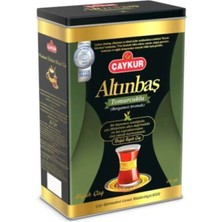 Çaykur Altınbaş Çay Teneke Kutu Bergamotlu 400GR
