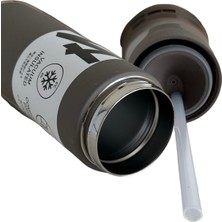 Tarantula Çift Yalıtımlı Pipetli Vizon 550ML Stainless Steel Vakumlu Termos