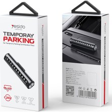 Yesido C202 Yapışkanlı Araç Numaratörü - Siyah 384103