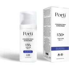 Porti Skin Care Leke Karşıtı ve Cilt Tonu Eşitleyici Güneş Koruyucu SPF50+ 50 ml