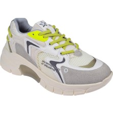 Pullman Kadın Spor Ayakkabı Sneaker SMS-51166   GRİ YEŞİL